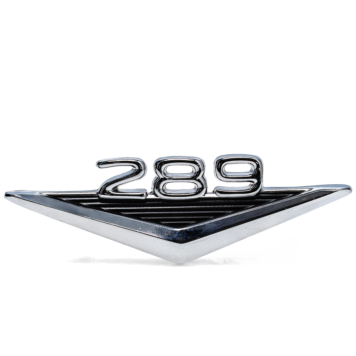 289 Emblem with Clips - Early Style, 66-68 Ford Bronco